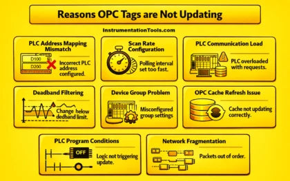 OPC Server Connected but Tags Frozen: Kepware and Allen-Bradley EtherNet/IP Field Fixes