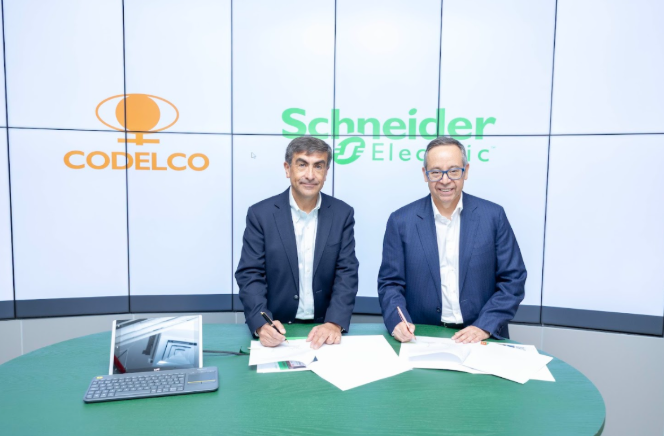 Codelco and Schneider Electric Forge Strategic Alliance for Digital Mining and Energy Efficiency