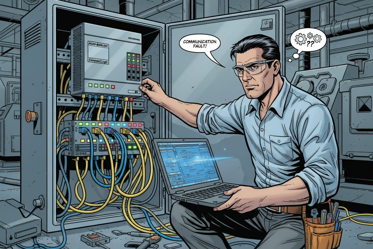 EtherNet/IP Fault Diagnosis for Allen-Bradley and GE Remote I/O