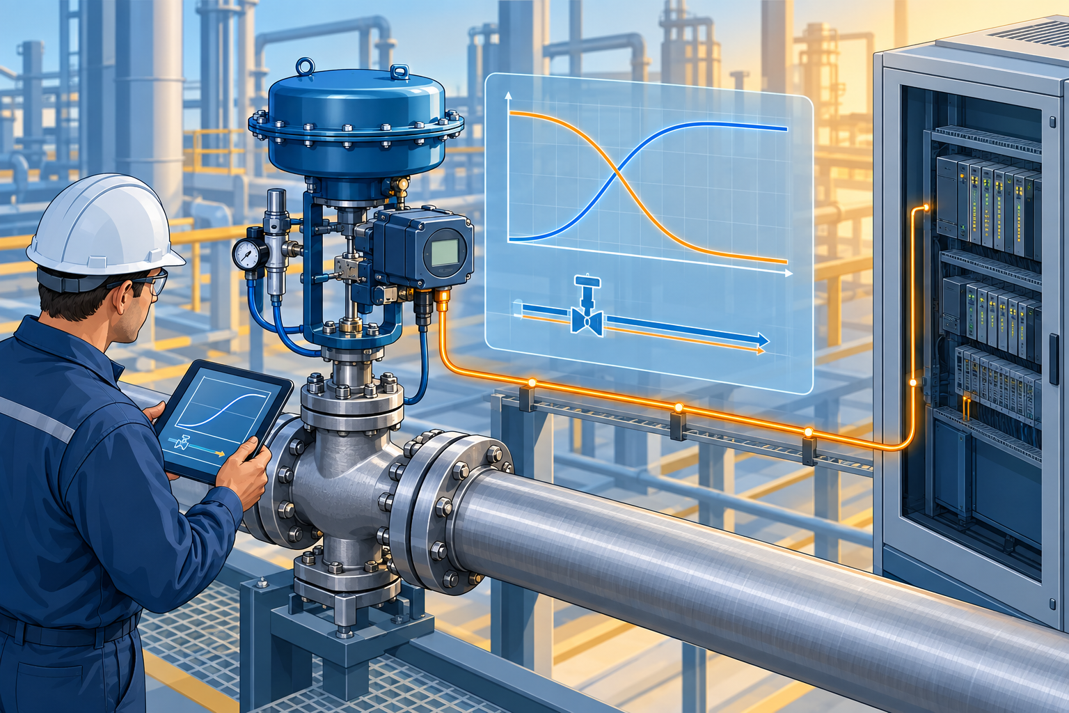 Selecting and Tuning Control Valve Characteristics on a Foundation Fieldbus Loop