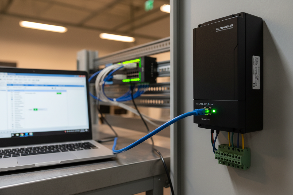 Integrating a PowerFlex 525 Drive over EtherNet/IP in Studio 5000: IP Setup, Produced Tags, and RPI Tuning