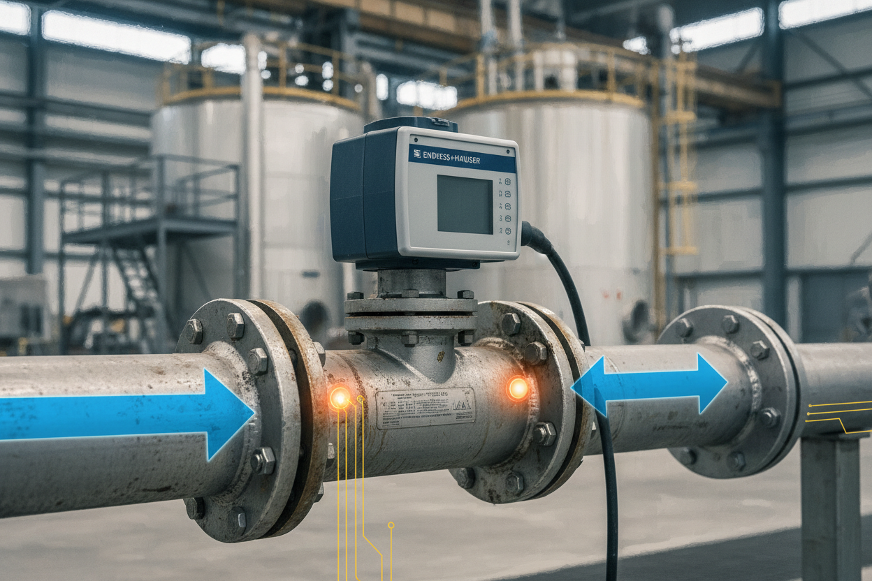 Flow Meter Troubleshooting: Endress+Hauser Promag 53 and Electromagnetic Measurement Diagnostics