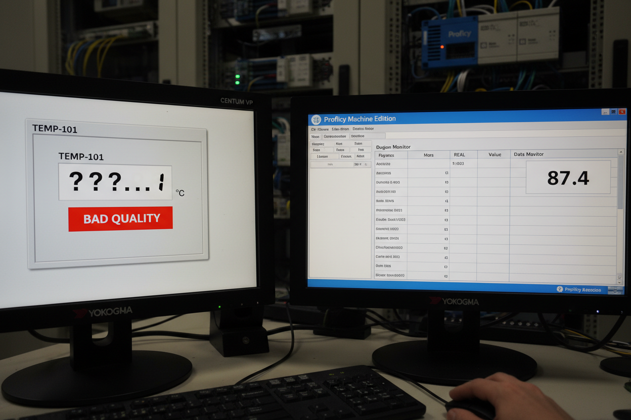 SCADA Displays Wrong Values While PLC Reads Correctly: Root-Cause Diagnosis Guide