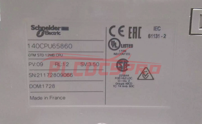 140CPU65860 | Schneider Unity Processor Module
