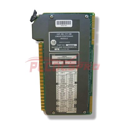 Allen Bradley 1771-QB 1771 G/Ç Serisi için Lineer Konumlandırma Modülü
