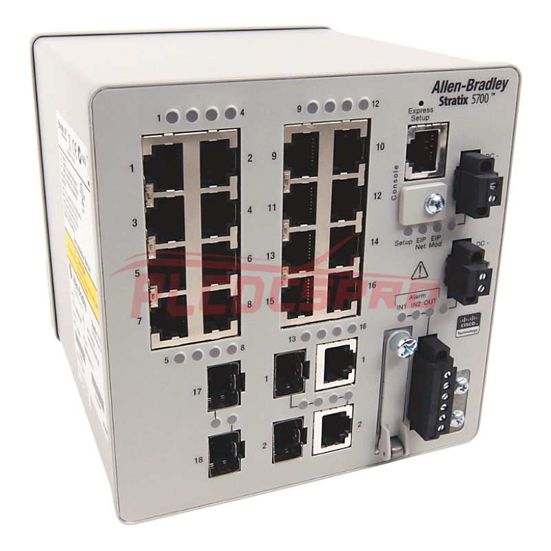 Commutateur administrable Allen Bradley 1783-BMS10CGP Stratix 5700 à 10 ports
