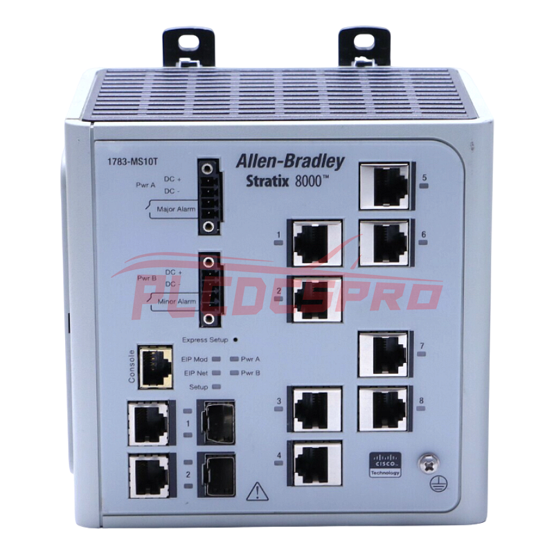 1783-MS10T | Allen Bradley 10-port Stratix 8000 Managed Switch 1783-MS10T | Allen Bradley 10-port Stratix 8000 Managed Switch
