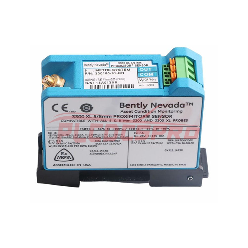 330180-91-CN Sensor Proximitor Bently Nevada 3300 XL