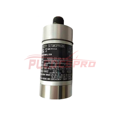 Bently Nevada 9200 szeizmoprobás sebességátalakító rendszer PN: 9200-03-02-02-00