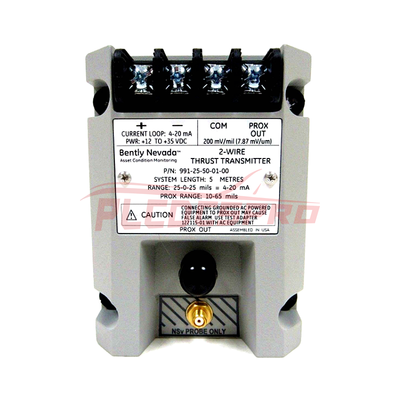 Bently Nevada 991 Trasmettitore di spinta PN: 991-01-XX-01-CN