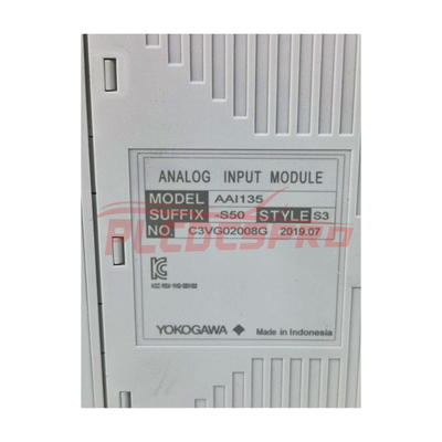 AAI135-S50 | Yokogawa Analog Input Module 8-Channel