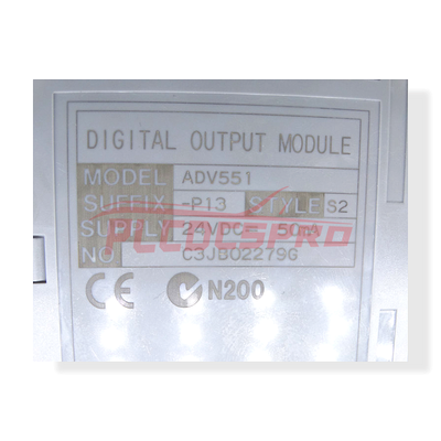 Mô-đun I/O Kỹ thuật số Yokogawa ADV551-P13 24VDC 50MA