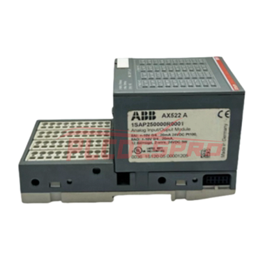 AX522 | ABB | S500 Аналогов вход/изход модул