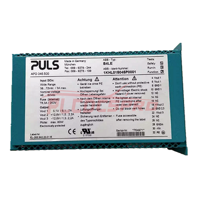 Захранване за пулсов контролен блок ABB B4LE 1KHL015045P0001