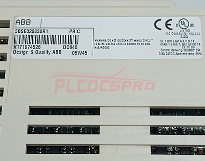 DO840 3BSE020838R1 ABB Rəqəmsal Çıxış Modulu