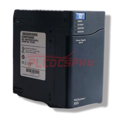Fonte de Alimentação GE Fanuc IC695PSA040 RX3i 40W 120/240VAC, 125VDC