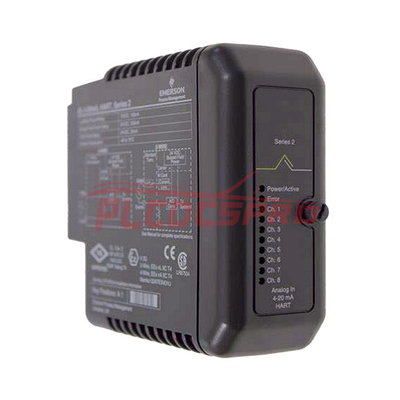 KJ3222X1-BA1 12P2532X092 | ماژول ورودی آنالوگ امرسون دلتا وی 4-20ma