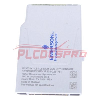 KL3003X1-LS1 | Emerson DeltaV | LS DI 24 VDC Trockenkontakt CHARM