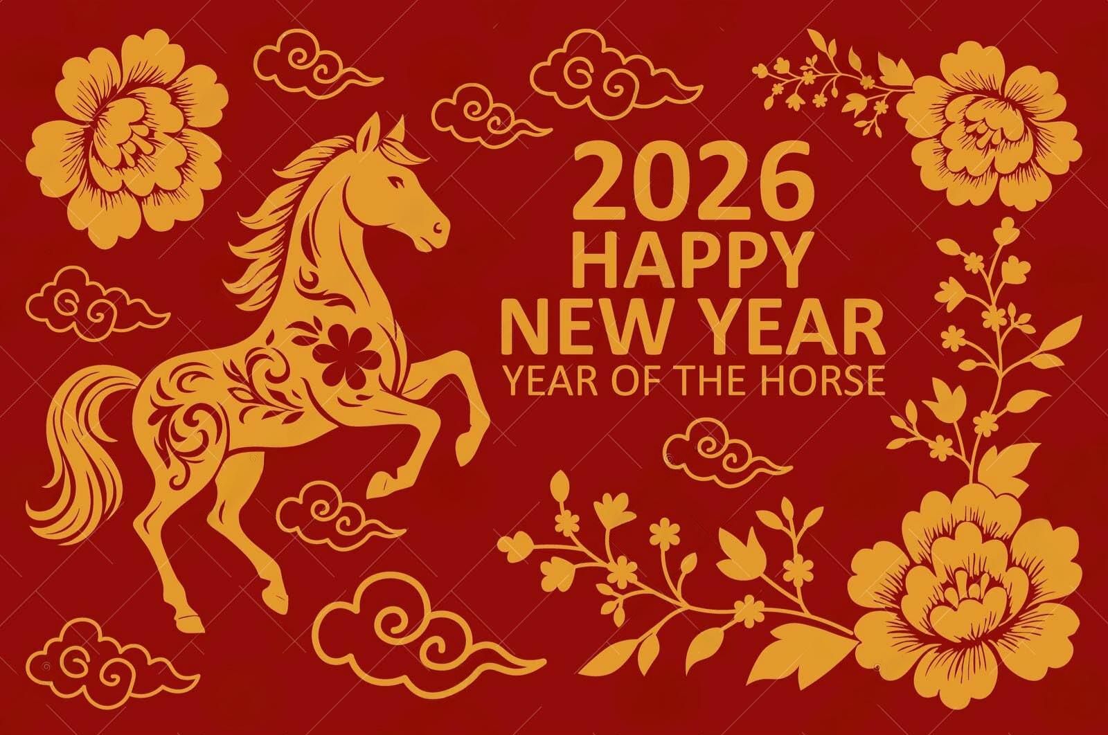 2026 Chinese New Year Holiday & Shipping Notice