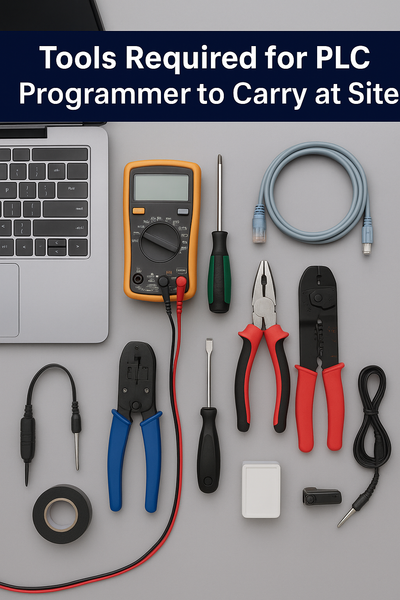 Essential Tools Every PLC Programmer Should Carry to the Site