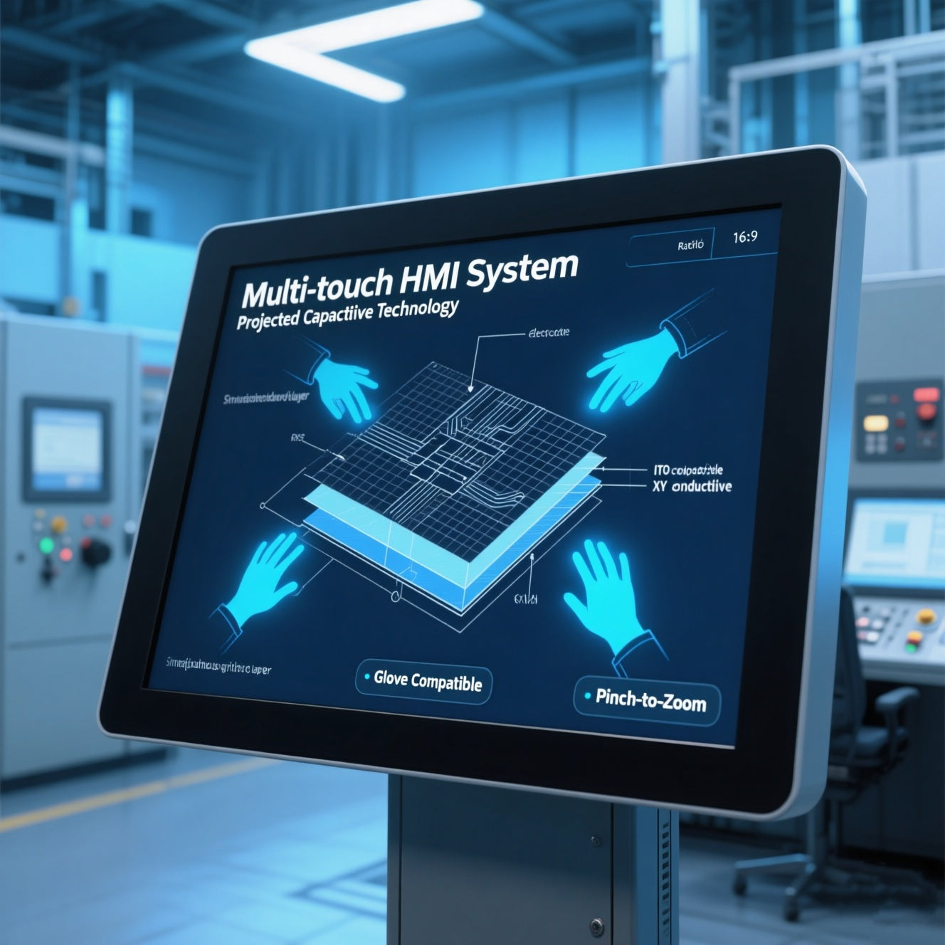 Understanding Multi-touch Technology in Industrial HMI Systems – PLC ...