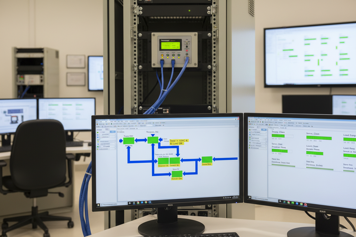 Batch Sequence Control Using DCS Sequential Function Charts: Emerson DeltaV SFC Configuration and Woodward EasyGen 3200 Synchronization Interlock