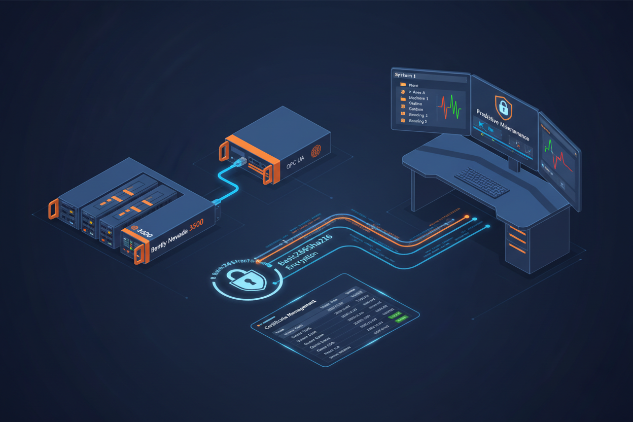Bently Nevada 3500 System: OPC UA Server Setup for Condition Monitoring Integration