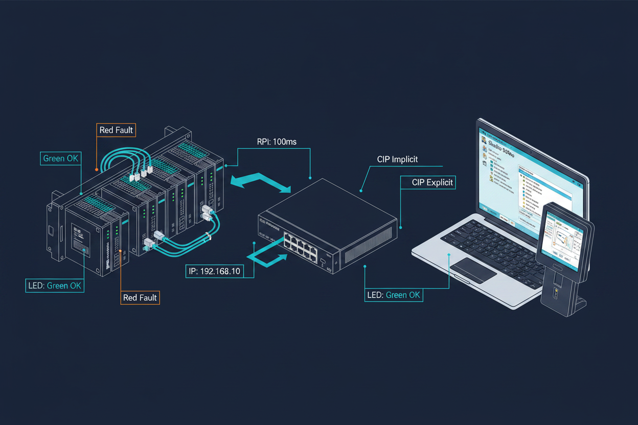Allen-Bradley ControlLogix Troubleshooting: Resolving EtherNet/IP Communication Failures with Studio 5000