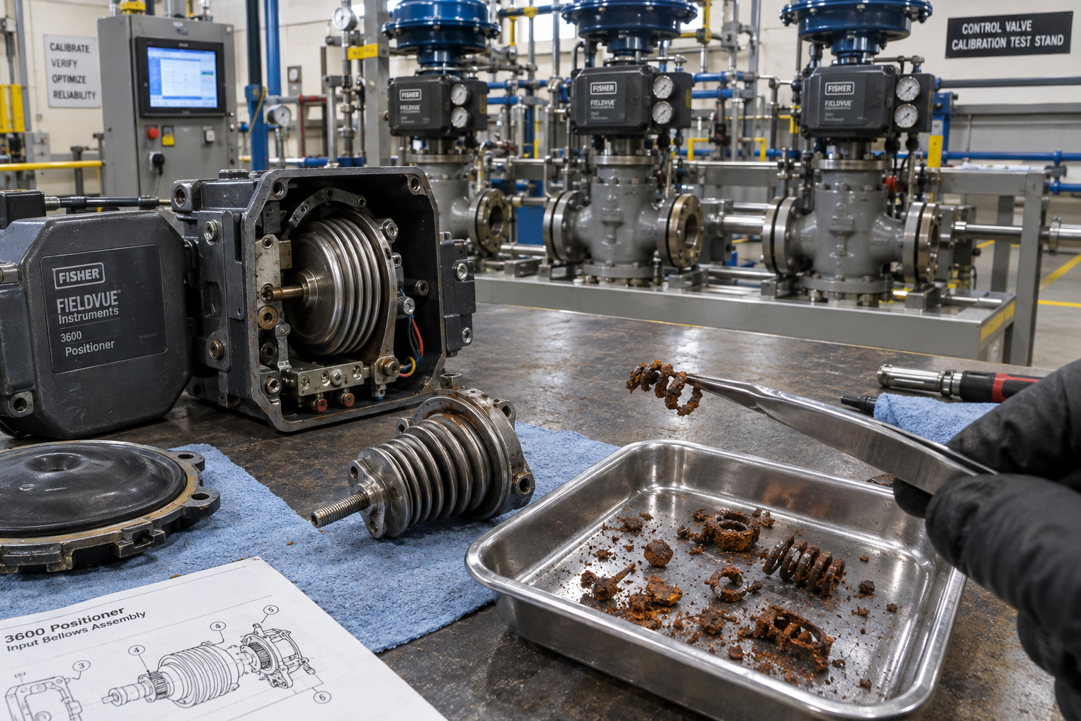 Seventy-Five Valves Stroking Erratically: The Rusted Positioner Spring Nobody Predicted
