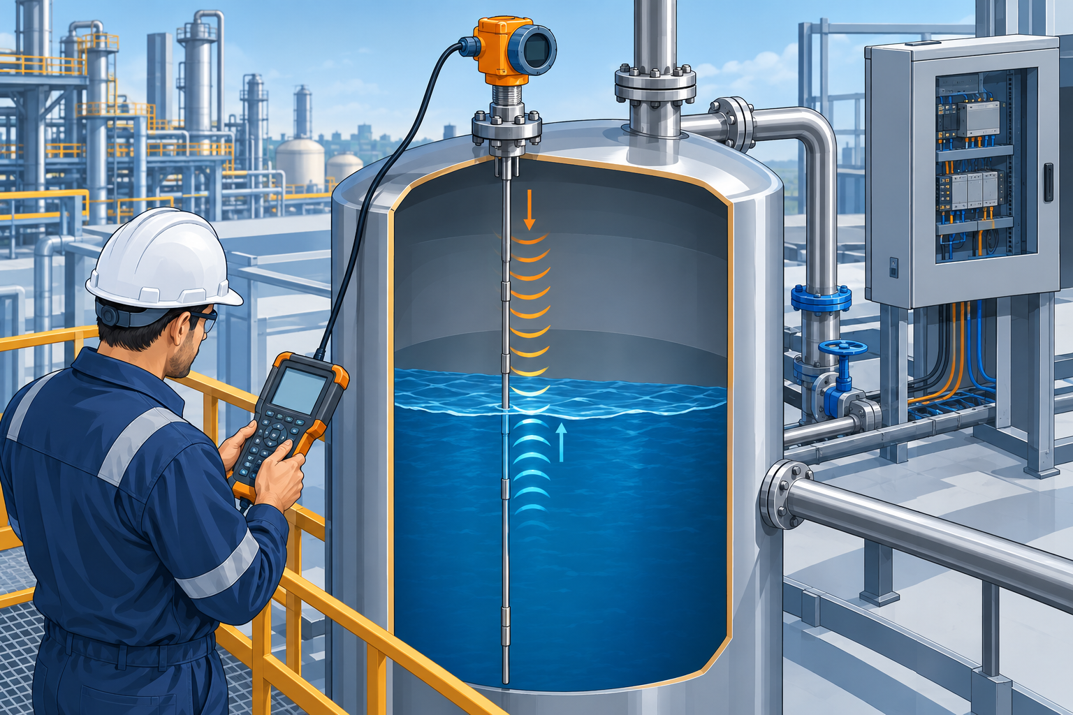 Commissioning Guided Wave Radar Level with Yokogawa and Rosemount on HART
