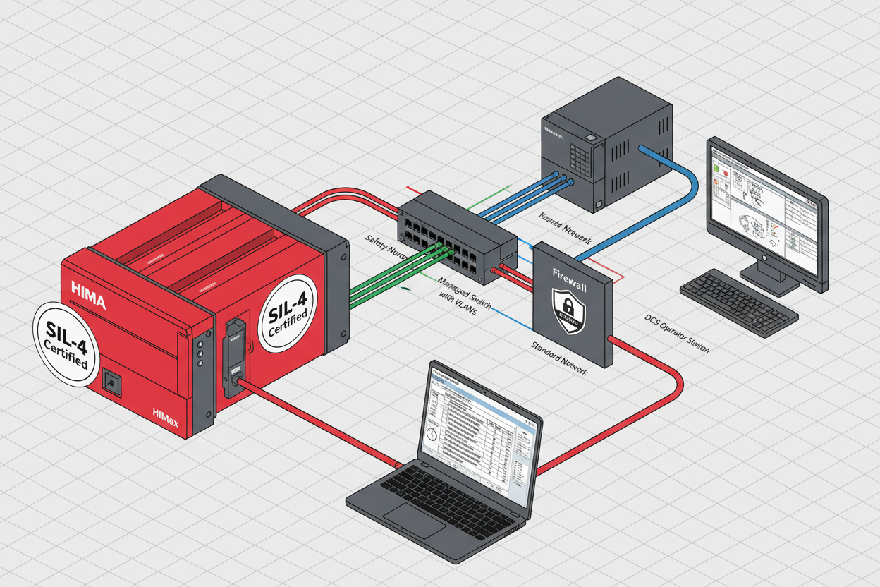 HIMA HIMax Safety System: EtherNet/IP Integration for Process Safety Applications