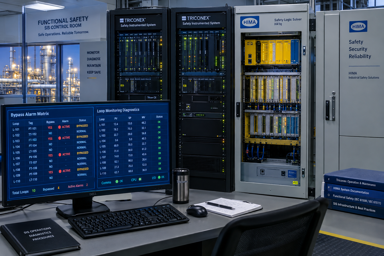 Bypassing a Safety Function Without Breaking IEC 61511: A Triconex and HIMA Field Guide