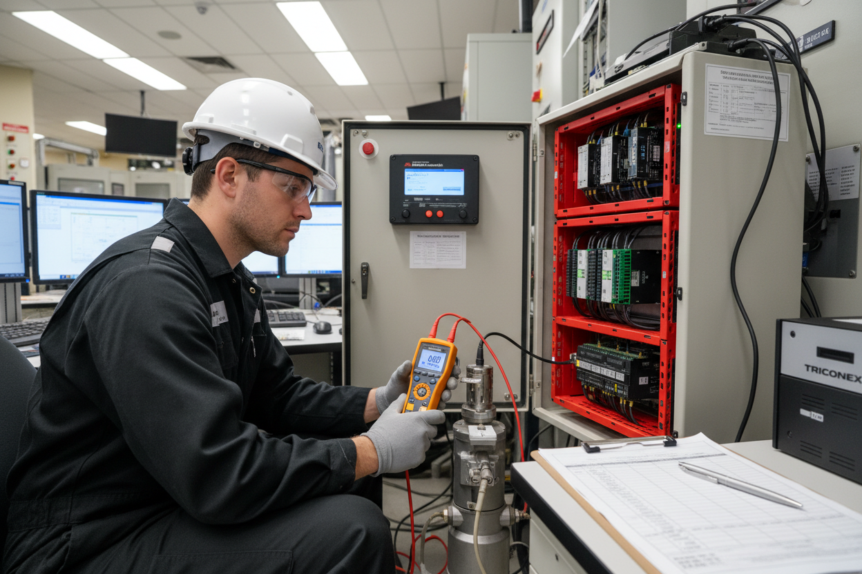 Instrument Loop Test Procedure for SIL-Rated Safety Instrumented Systems
