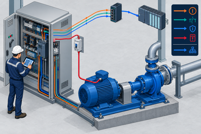 Wiring and Commissioning Motor Control Signals with Allen-Bradley EtherNet/IP