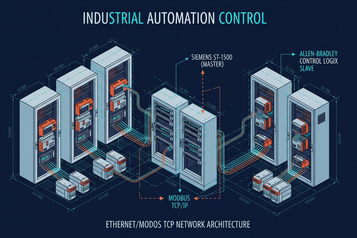 Modbus TCP Communication Failures: Troubleshooting Guide for Siemens S7-1500 and Allen-Bradley PLC Integration