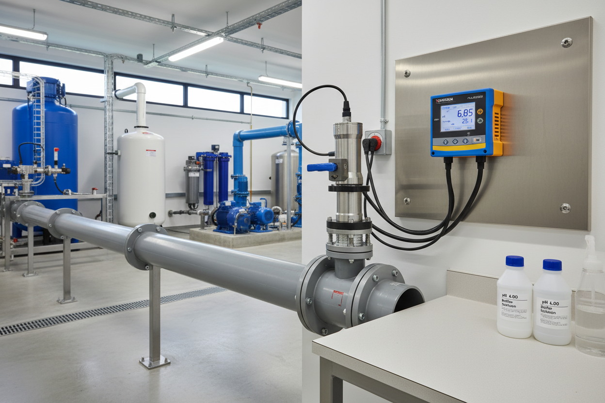 pH Measurement and Electrode Maintenance in Industrial Processes
