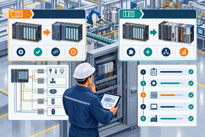Migrate or Upgrade a PLC? A Decision Guide for Allen-Bradley and Schneider