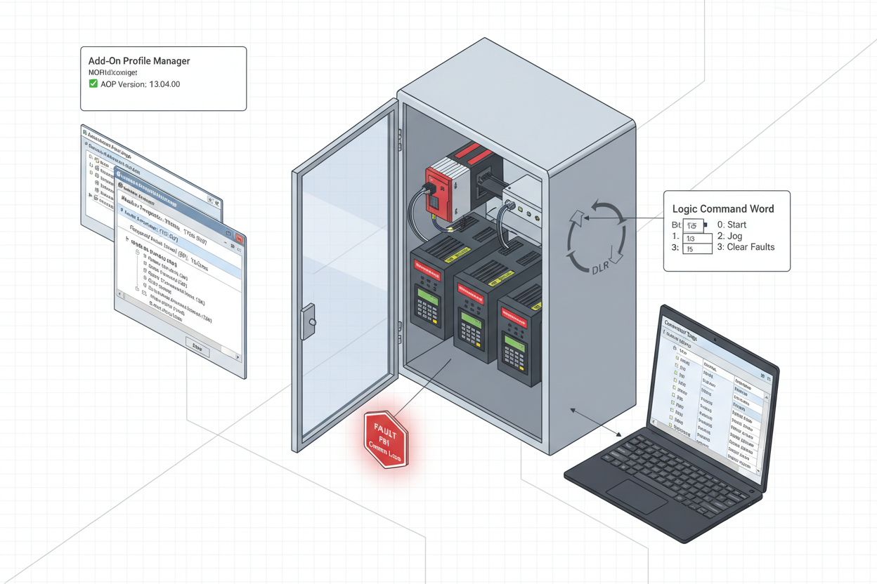 Commissioning Allen-Bradley PowerFlex 525 VFDs on ControlLogix 5580 Over EtherNet/IP: A Complete Field Guide