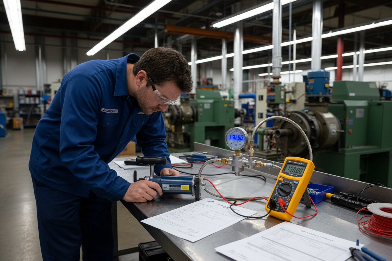 Pressure Switch Calibration: A Field-Proven Procedure for Setpoint and Deadband Verification