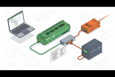 Schneider Modicon M340: EtherNet/IP Scanner Setup for Factory Automation