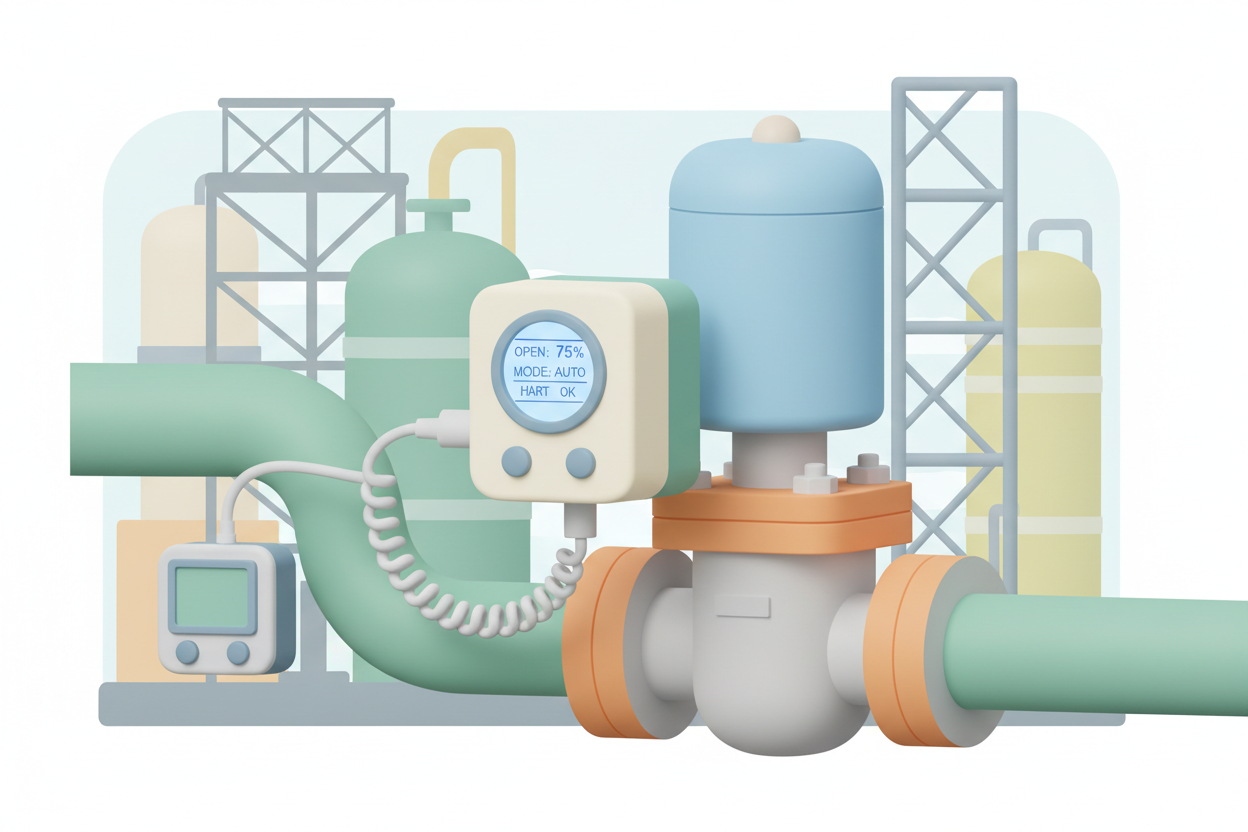 Smart Valve Positioner Commissioning: HART and Foundation Fieldbus Lessons from Emerson and Honeywell