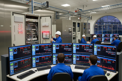 Temperature Multiplexer Fault Analysis: Modbus Address Conflict and PLC Communication Failure