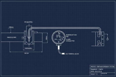 Temperature Transmitter Calibration: Rosemount 644 and Foundation Fieldbus Configuration