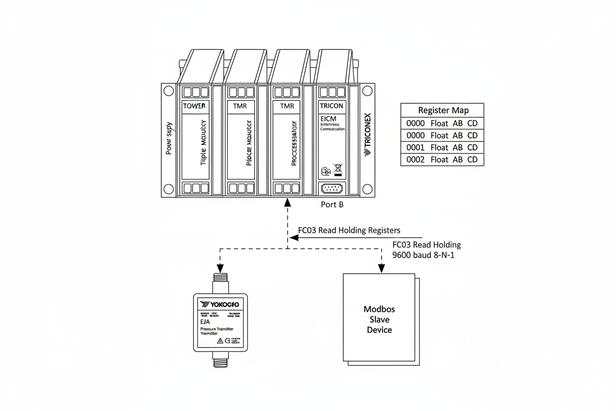 Triconex EICM Modbus Integration: Step-by-Step Field Configuration Guide
