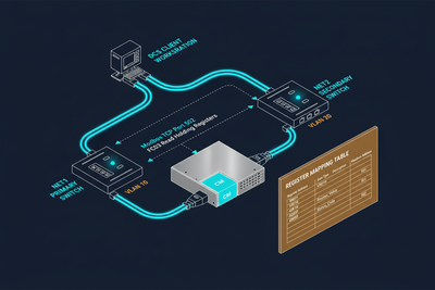Modbus TCP Configuration for Triconex Safety Systems: Redundancy, Register Mapping, and Diagnostics