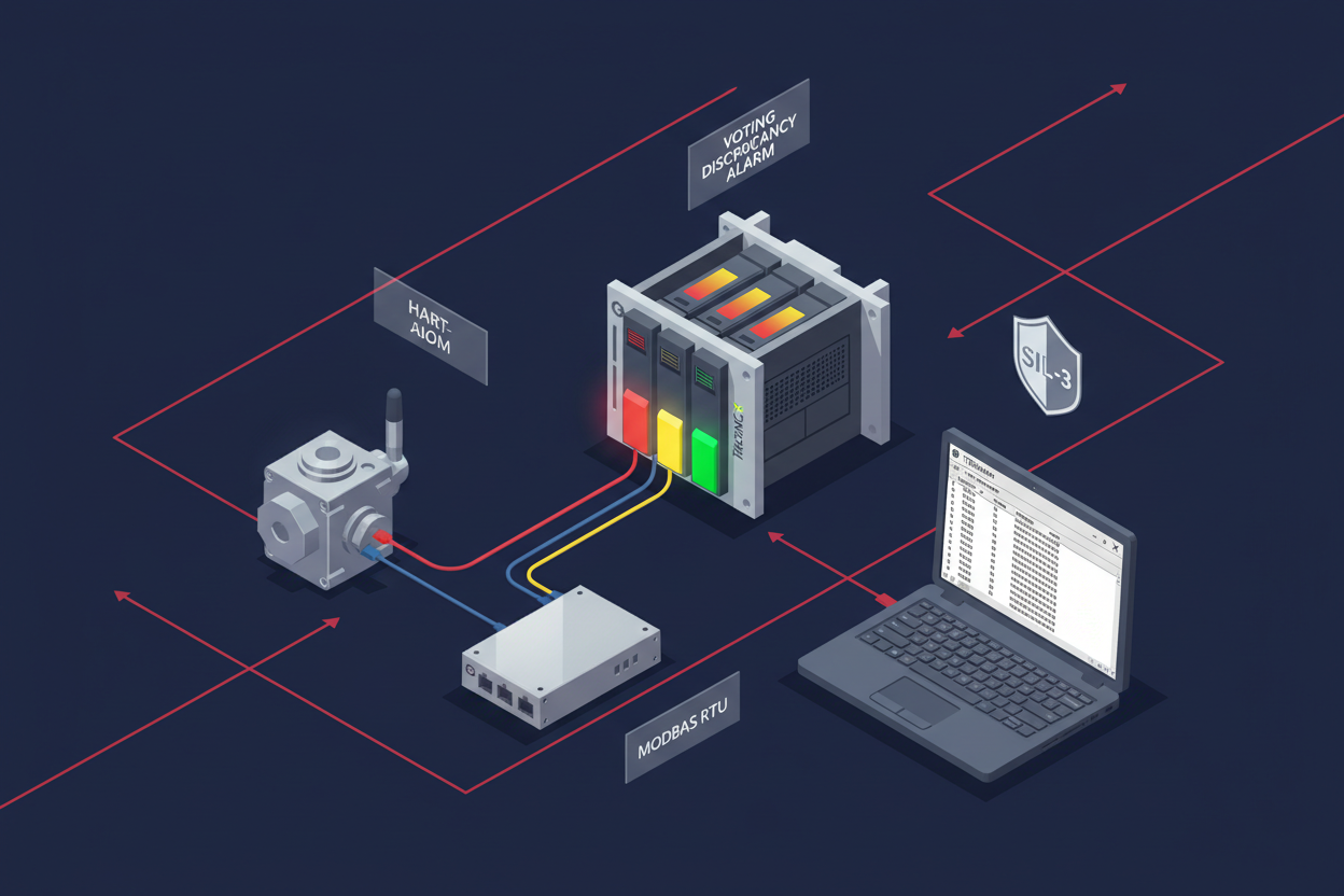Triconex TMR Safety System Fault Diagnosis: A Step-by-Step HART Protocol Integration Guide