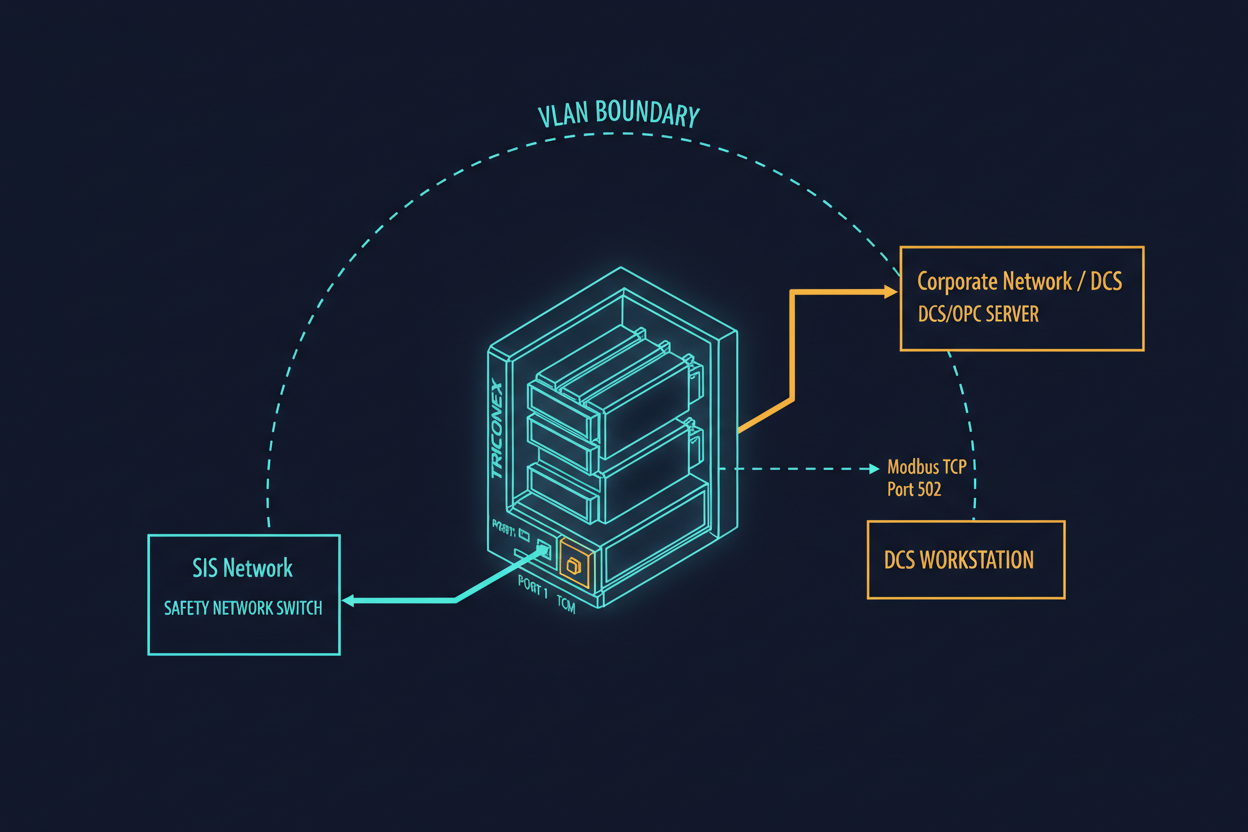 Triconex Modbus TCP Configuration Guide: SIS Integration with Third-Party Controllers