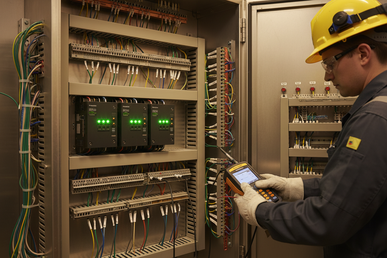 Triconex Tricon CX TMR: Commissioning a SIL 3 Safety Instrumented System with HART Pulse Feedback
