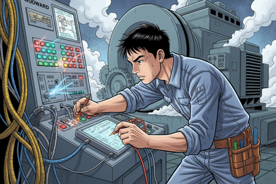 A Turbine Won't Come to Speed: Commissioning a Woodward Governor and Its Modbus Serial Link