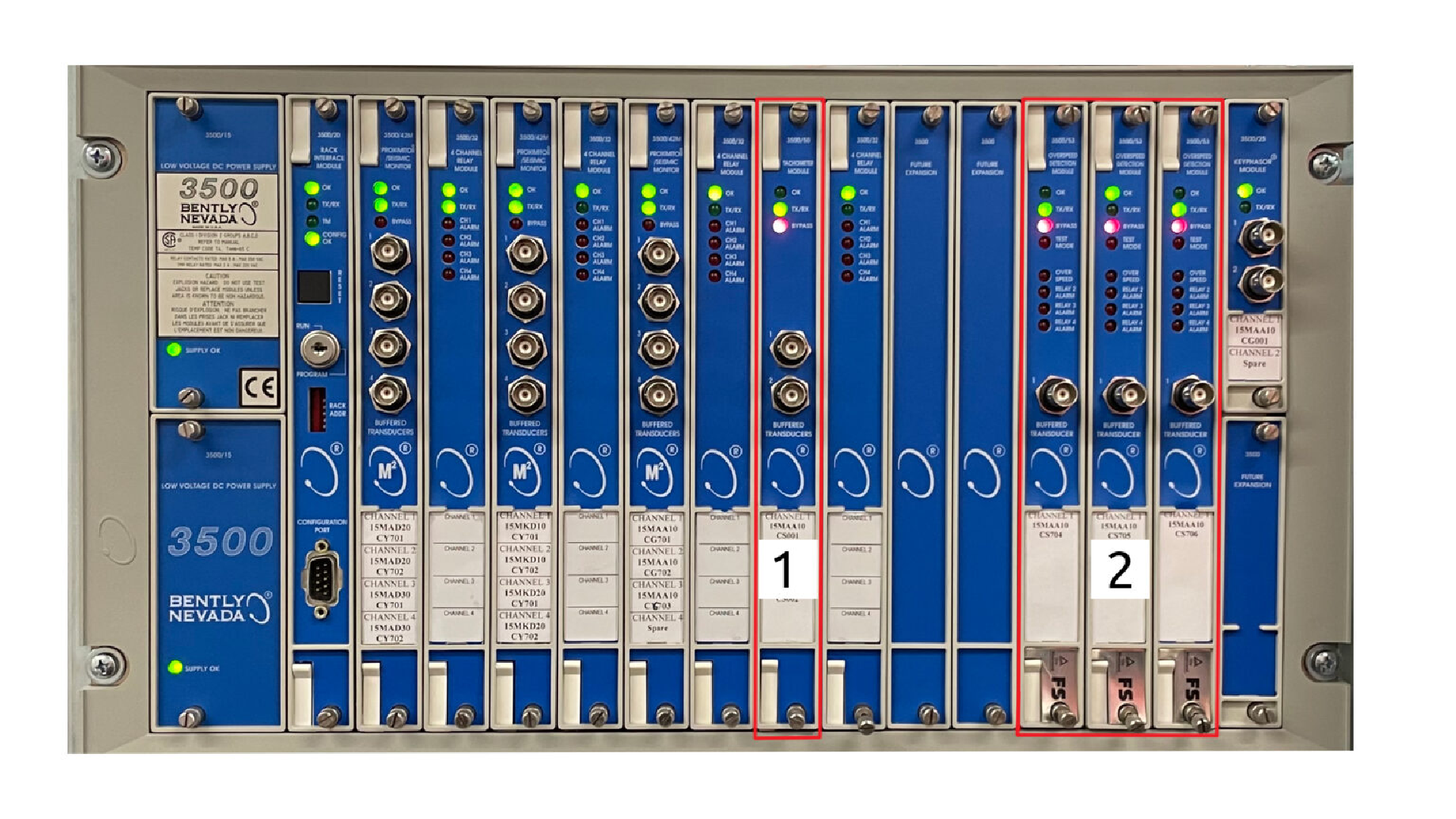 Bently Nevada 3500 Series Machinery Monitoring System – PLC DCS Pro Ltd.